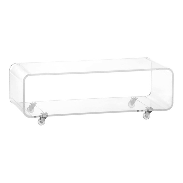 Metro Lane Clear Acrylic Tv Unit Wayfair.co.uk